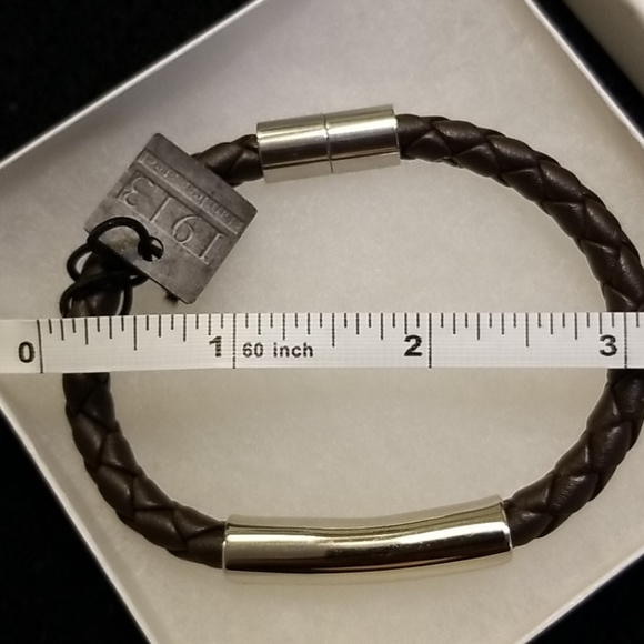 Brown and plated Bracelet - Picture 3 of 3